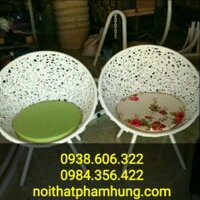 Ghế đồng tiền mây nhựa cao cấp