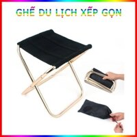 Ghế Du Lịch Xếp Gọn Siêu Gọn Nhẹ Bền Chắc 7075 Kèm Túi Đựng Dễ Mang Theo Khi Đi Câu Cá, Du Lịch, Dã Ngoại, Cắm Trại