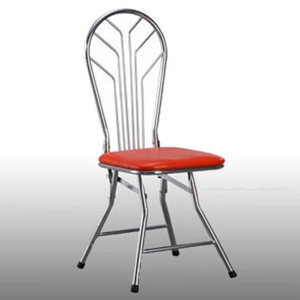 Ghế dựa inox xếp Hwata mặt simili GX23