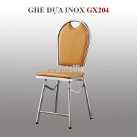 Ghế dựa inox xếp Hwata mặt simili GX204
