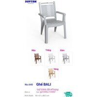 Ghế dựa lưng BALI Duy tân