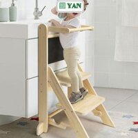 Ghế đứng bếp ăn dặm gấp gọn cho bé từ 13 tháng tuổi kèm theo bảng vẽ đa năng - PG16