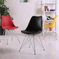Ghế Eames mặt đệm chân sắt