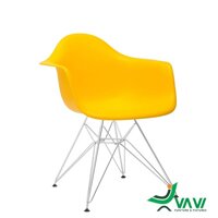 Ghế Eames mặt thuyền chân sắt TH408