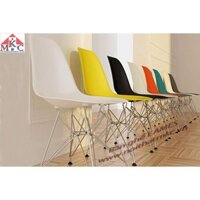 Ghế Eames nhựa chân inox J2