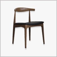 Ghế Elbow ghế ăn ghế cafe gỗ đệm da hiện đại - G14