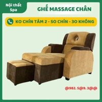 Ghế foot massage làm nail, ghế masage chân spa nệm da cao cấp nhận đặt hàng theo yêu cầu