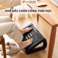 Ghế Gác Chân Công Thái Học ERGONOMIC FOOTREST Ghế Kê Chân, Ghê Gác Chân Văn Phòng Giúp Giảm Đau Mỏi Tê Chân