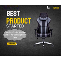 Ghế Gaming Cooler Master Caliber X2 Gaming Chair Gray (CHRCM-CMI-GCX2-GY)