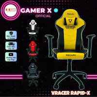 Ghế Gaming Rapid X 2024 GAMER X Chân thép, Nệm đúc nguyên khối, tựa lưng êm ái Ghế gaming Công thái học mới nhất Rapid X