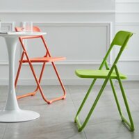 Ghế gấp bằng nhựa Ghế thư giãn Trang chủ Ghế màu đỏ hiện đại Ghế ký túc xá Văn phòng Chủ tịch hội nghị Ghế đào tạo Ghế s