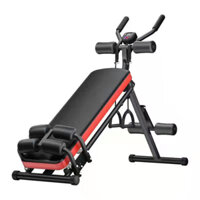 Ghế gập bụng chống đẩy đa năng cao cấp Abcoaster, Máy tập bụng nâng cao tại nhà giúp tăng cơ giảm mỡ hiệu quả Hapo