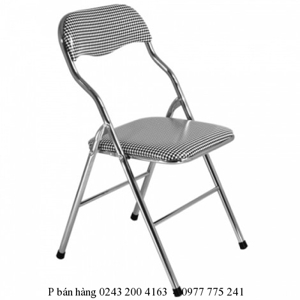Ghế gấp chân inox Hòa Phát G01I