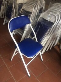 Ghế gấp da Trường Phát xanh lưng ngắn