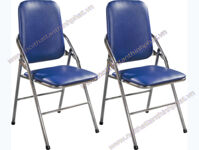 GHẾ GẤP G04-PVC-INOX