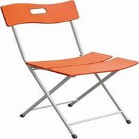 Ghế gấp G135 sơn, đệm nhựa