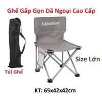 Ghế gấp gọn đa năng,Ghế câu cá dã ngoại ngoài trời bỏ túi dễ dàng khi đi pinic cắm trại cùng gia đình
