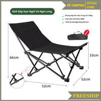 ghế gấp gọn, ghế xếp gấp gọn ngồi và nằm thư giãn đa năng hợp kim không gỉ chịu lực lên đến 120kg-G25