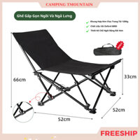 ghế gấp gọn, ghế xếp gấp gọn ngồi và nằm thư giãn đa năng hợp kim không gỉ chịu lực lên đến 120kg-G25
