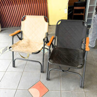 Ghế gấp khung sắt cũ, ghế camping thanh lý