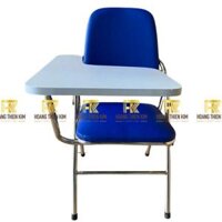 Ghế gấp lưng dài chân inox mặt gỗ mdf