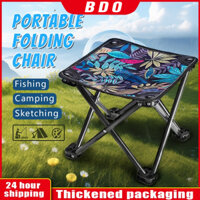 Ghế gấp ngoài trời BDO Ghế câu cá di động Ghế cắm trại đa chức năng