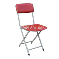 GHẾ GẤP  SƠN TĨNH ĐIỆN, ĐỆM BỌC PVC MỎNG G136