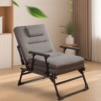 Ghế gấp tại nhà văn phòng nghỉ trưa, ghế gấp thành giường gấp di động giường nghỉ trưa đa chức năng