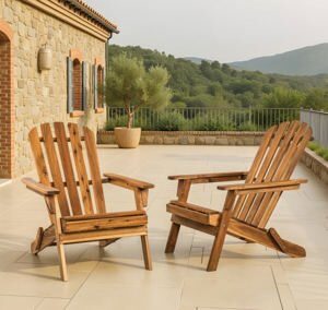 Ghế gấp thư giãn Adirondack