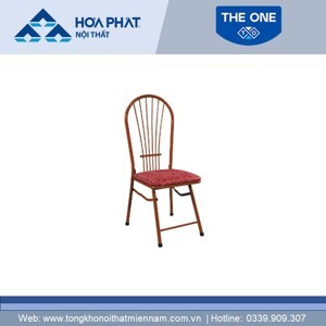 Ghế gấp tựa văn phòng khung sắt Hòa Phát G1699PVC