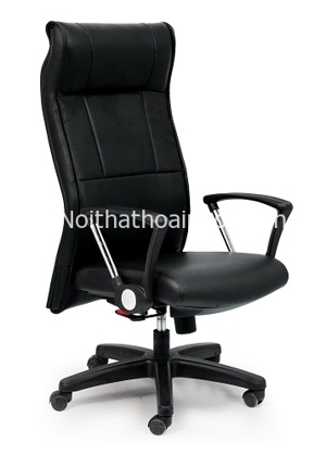 Ghế giám đốc cao cấp bọc da chân nhựa M1033-02