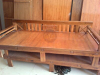 Ghế Giường gỗ Quế 1m2