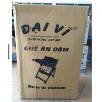 Ghế gỗ ăn dặm Đại Vỹ có bàn ăn dặm