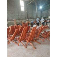 Ghế gỗ cafe decor bãi biển thư giãn
