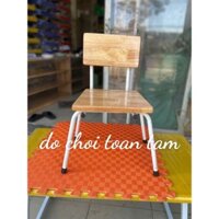 Ghế Gỗ Cao Su Cho Bé Mầm Non, Chắc Chắn, An Toàn, Giá Siêu Rẻ