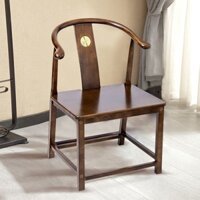 Ghế Gỗ Cao Su Kiểu Trung Quốc Mới, Ghế Vòng Ba, Ghế Gỗ Phòng Khách Cổ, Ghế Trà Đơn, Ghế Tựa Lưng