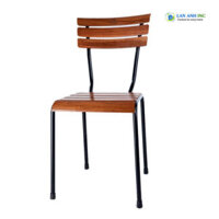 Ghế Gỗ Chân Sắt Cao Sơn Tĩnh Điện Xếp Chồng Kite 01