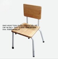 Ghế gỗ chân sắt cho trẻ nhỏ, Ghế gỗ chân sắt cho bé mầm non