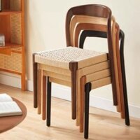 Ghế Gỗ Dây Đan Thủ Công – Vẻ Đẹp Tự Nhiên Cho Không Gian Sống