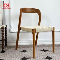 Ghế Gỗ Dây Thừng Thủ Công Nét Đẹp Wabi Sabi Cho Mọi Không Gian