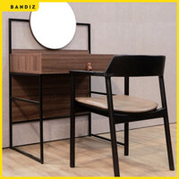 Ghế Gỗ Décor, Ghế Đệm Da Hiện Đại ARIZE Bespring Onde Chair