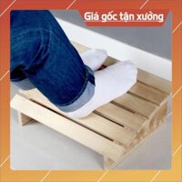 Ghế gỗ GIÁ ĐỂ kệ kê chân văn phòng toilet kệ nail bàn học tập làm việc