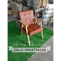 Ghế gỗ sofa đơn cafe thanh lý giá rẻ
