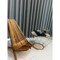 Ghế gỗ thư giãn xếp gọn cao cấp thương hiệu Wood One