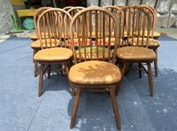 Ghế gỗ wicky cafe bọc nệm xtm50