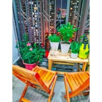Ghế gỗ xếp gọn ngồi ngoài balcon ngoài vườn giá tốt gỗ đẹp