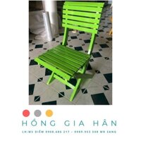 Ghế Gỗ Xếp Nhiều Màu Hồng Gia Hân Gg08