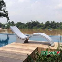 Ghế Hồ Bơi Composite MTC403 ,Giường nằm tắm nắng sang trọng