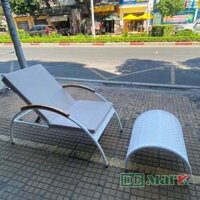 Ghế Hồ Bơi Mây Nhựa MT434 - Điểm nhấn phong cách với thiết kế độc lạ