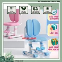 Ghế học sinh chống gù Home Furniture 008, Ghế chống gù cho bé Nâng hạ độ cao có giá đỡ chân